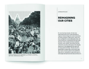 Reclaiming Our Cities, book spread